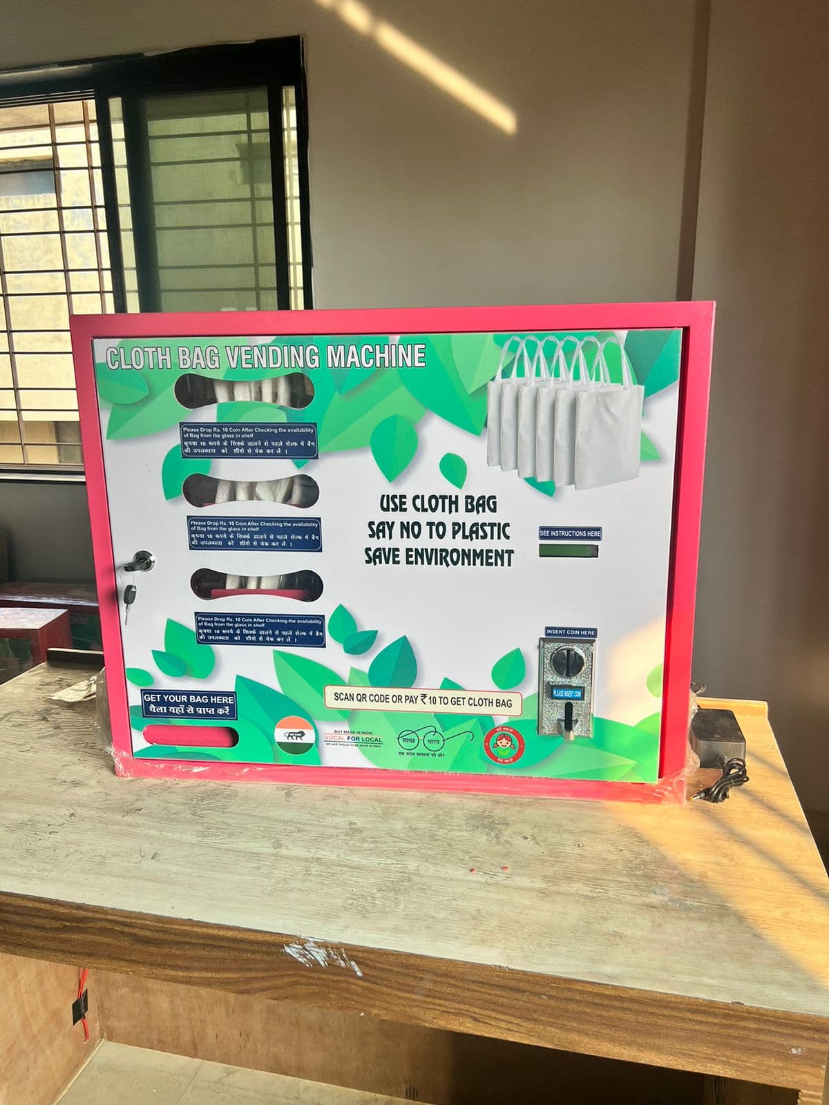 Cloth Bag Vending Machine